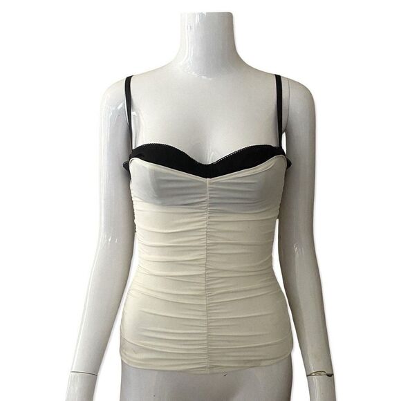 Miaou Renzo Bustier Peek A Boo Bra Dolce Corset Tank Top Revolve NWT Sz XS - Picture 8 of 13